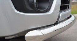 15 749 р. Одинарная защита переднего бампера диаметром 76 мм (3 дв.) SLITKOFF  Suzuki Grand Vitara  JT (2012-2016) 3 двери 2-ой рестайлинг  с доставкой в г. Кемерово. Увеличить фотографию 3