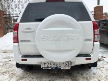 6 949 р. Пластиковый колпак запасного колеса SUZUKI (верхняя часть, 225/70/16)  Suzuki Grand Vitara ( FTB03 3 двери,  3TD62, TL52 5 дверей,  JT 5 дверей,  JT 3 двери,  JT) - Grand Vitara XL7 (неокрашенный)  с доставкой в г. Кемерово. Увеличить фотографию 10