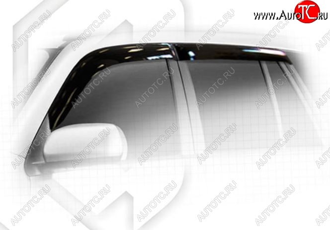 2 079 р. Дефлектора окон CA-Plastiс Suzuki Escudo 3 дорестайлинг (2006-2008) (Classic полупрозрачный, Без хром.молдинга, Крепление только на скотч)  с доставкой в г. Кемерово