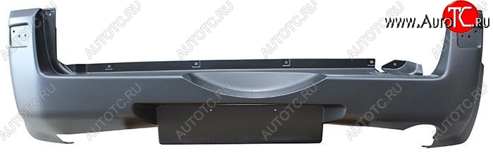 12 849 р. Бампер задний SAT (пр-во Таиланд)  Suzuki Grand Vitara  JT 5 дверей (2005-2012) дорестайлинг, 1-ый рестайлинг (Неокрашенный)  с доставкой в г. Кемерово