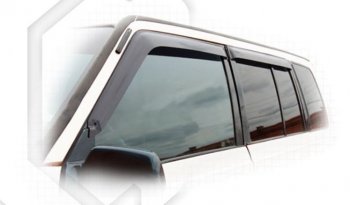 2 969 р. Дефлектора окон CA-Plastic (1,6 л)  Suzuki Escudo  1 (1988-1997) дорестайлинг, рестайлинг (Classic полупрозрачный)  с доставкой в г. Кемерово. Увеличить фотографию 1