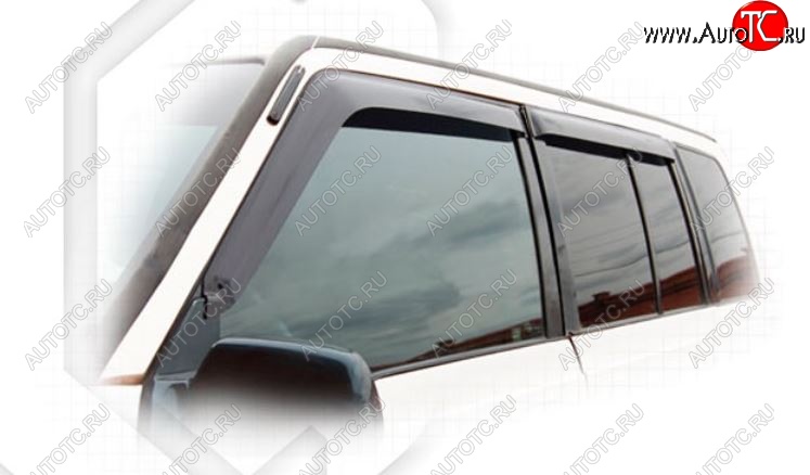 2 969 р. Дефлектора окон CA-Plastic (1,6 л)  Suzuki Escudo  1 (1988-1997) дорестайлинг, рестайлинг (Classic полупрозрачный)  с доставкой в г. Кемерово