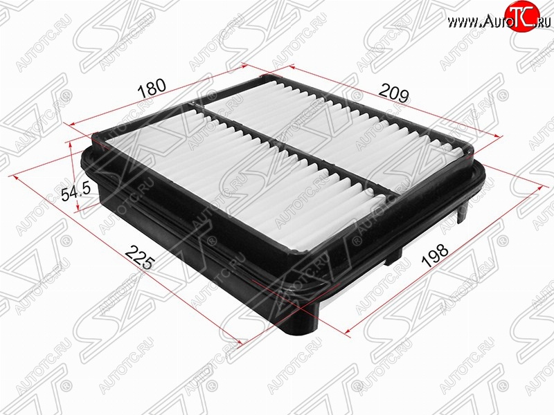 295 р. Фильтр воздушный двигателя SAT  Suzuki Escudo  2 - Grand Vitara ( FTB03 3 двери,  3TD62, TL52 5 дверей)  с доставкой в г. Кемерово