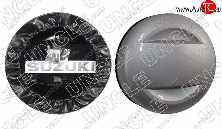 21 449 р. Колпак запасного колеса Uncle Suzuki Grand Vitara JT 5 дверей 2-ой рестайлинг (2012-2016) (Неокрашенная)  с доставкой в г. Кемерово