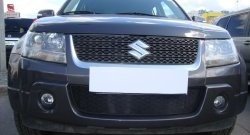 1 469 р. Сетка на бампер Russtal (черная)  Suzuki Grand Vitara ( JT 3 двери,  JT 5 дверей) (2008-2012) 1-ый рестайлинг, 1-ый рестайлинг  с доставкой в г. Кемерово. Увеличить фотографию 3