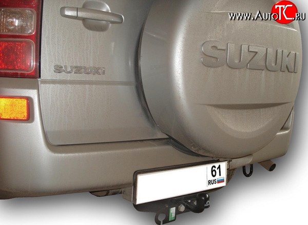 58 999 р. Фаркоп Лидер Плюс (до 2000 кг) Suzuki Grand Vitara JT 5 дверей дорестайлинг (2005-2008) (Без электропакета)  с доставкой в г. Кемерово