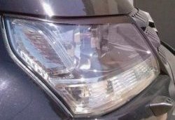 1 649 р. Реснички на фары CT Suzuki Grand Vitara JT 5 дверей дорестайлинг (2005-2008) (Неокрашенные)  с доставкой в г. Кемерово. Увеличить фотографию 2