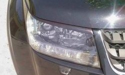 1 649 р. Реснички на фары CT Suzuki Grand Vitara JT 5 дверей дорестайлинг (2005-2008) (Неокрашенные)  с доставкой в г. Кемерово. Увеличить фотографию 3