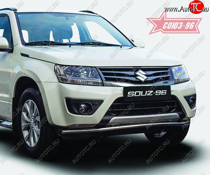 10 529 р. Защита переднего бампера (d42) Premium Souz-96  Suzuki Grand Vitara  JT 5 дверей (2005-2008) дорестайлинг  с доставкой в г. Кемерово