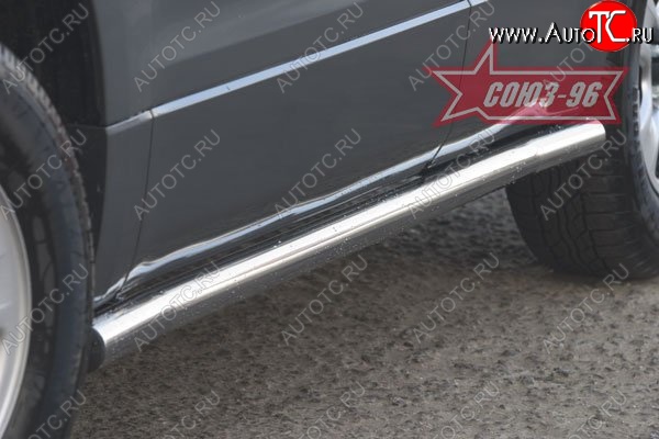 11 069 р. Защита порогов Souz-96 (d60) Suzuki Grand Vitara JT 5 дверей дорестайлинг (2005-2008)  с доставкой в г. Кемерово