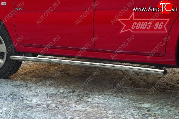 8 549 р. Защита порогов Souz-96 (d42) Suzuki Ignis (2003-2008)  с доставкой в г. Кемерово