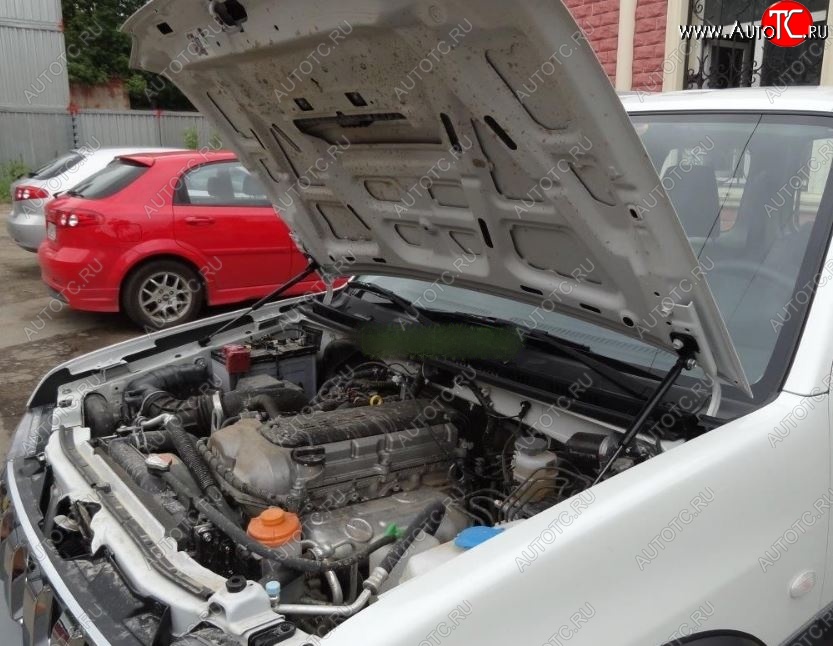 2 149 р. Упоры капота Russtal Suzuki Jimny JB23/JB43 2-ой рестайлинг (2012-2018)  с доставкой в г. Кемерово
