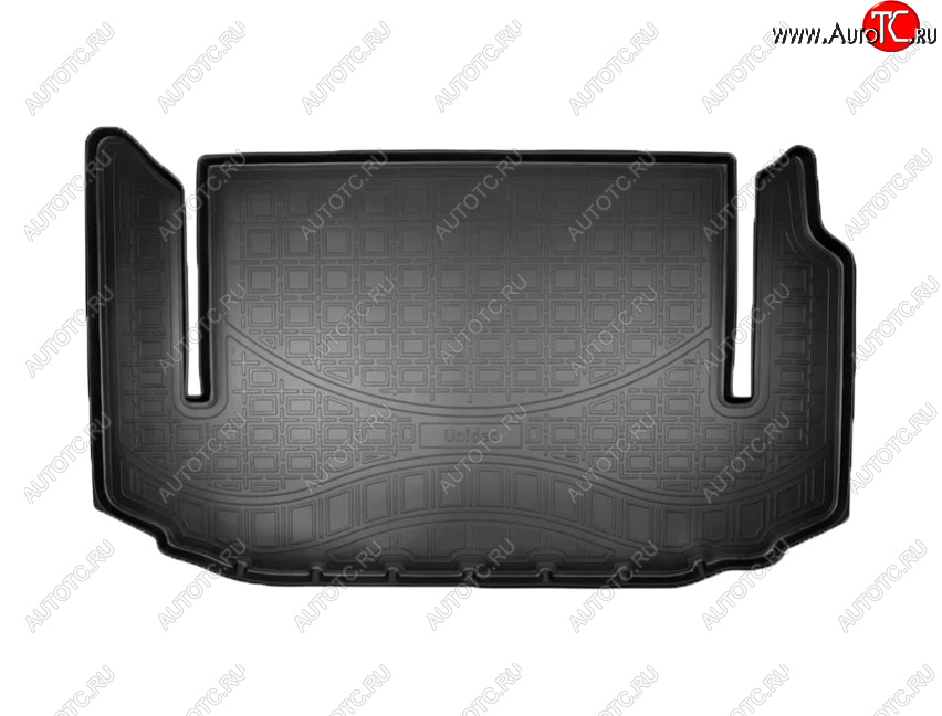 1 699 р. Коврик багажника Norplast (сложенный 2-й ряд) Suzuki Jimny JB64 (2018-2025) (Цвет: черный)  с доставкой в г. Кемерово