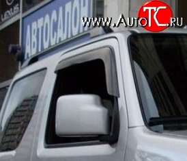 999 р. Комплект дефлекторов окон (ветровиков) 2 шт. 3d Russtal Suzuki Jimny JB23/JB43 дорестайлинг (1998-2001)  с доставкой в г. Кемерово