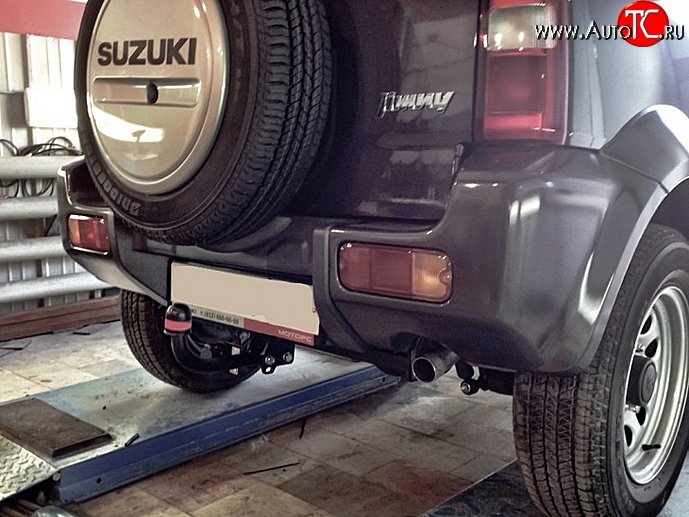 13 499 р. Фаркоп NovLine Suzuki Jimny JB23/JB43 дорестайлинг (1998-2001)  с доставкой в г. Кемерово