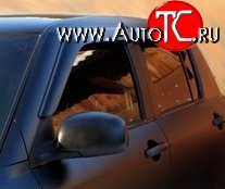 999 р. Комплект дефлекторов окон (ветровиков) 4 шт. (хетчбек) Russtal Suzuki Swift ZC72S дорестайлинг, хэтчбэк 5 дв. (2010-2013)  с доставкой в г. Кемерово