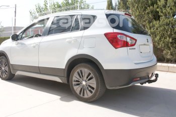 22 699 р. Фаркоп Aragon. (шар S) Suzuki SX4 JYB, JYA хэтчбэк дорестайлинг (2013-2016)  с доставкой в г. Кемерово. Увеличить фотографию 9