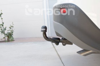 22 699 р. Фаркоп Aragon. (шар S) Suzuki SX4 JYB, JYA хэтчбэк дорестайлинг (2013-2016)  с доставкой в г. Кемерово. Увеличить фотографию 3