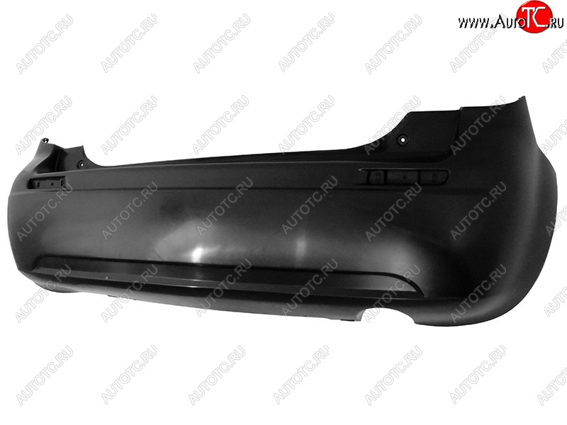 4 649 р. Задний бампер HBK SAT  Suzuki SX4  YA21S,YB21S (2006-2011) дорестайлинг, хэтчбэк (Неокрашенный)  с доставкой в г. Кемерово