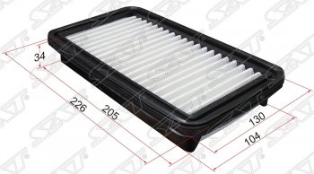 Фильтр воздушный двигателя SAT Suzuki SX4  GYA,GYB (2010-2016)  рестайлинг, хэтчбэк