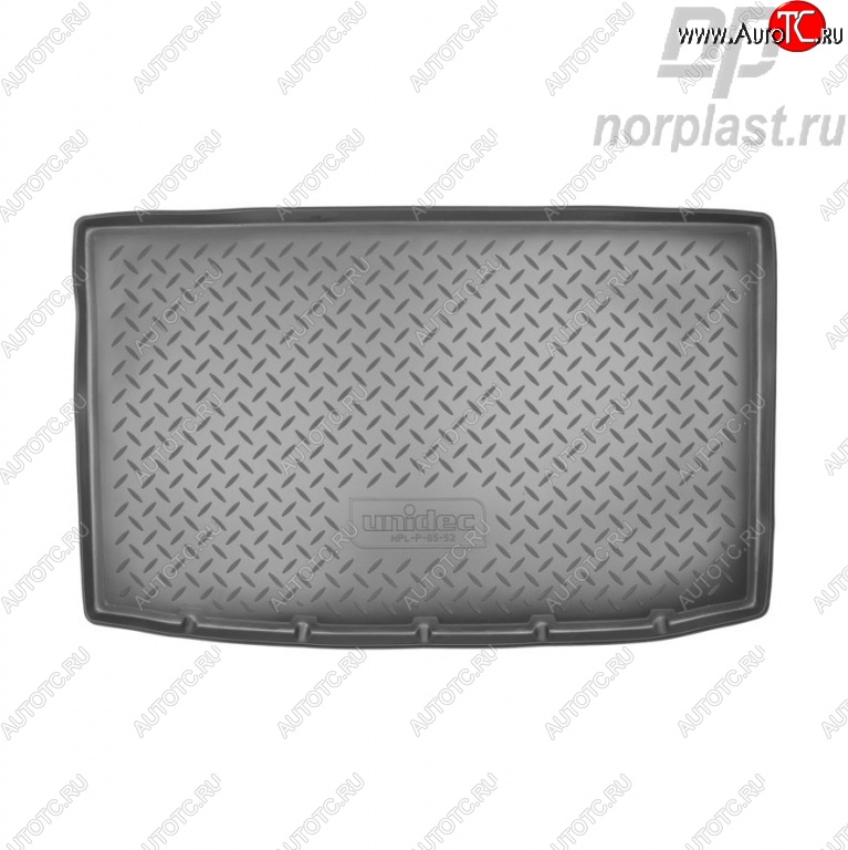 1 429 р. Коврик в багажник Norplast Unidec  Suzuki SX4  GYA,GYB (2010-2016)  рестайлинг, хэтчбэк (Цвет: черный)  с доставкой в г. Кемерово