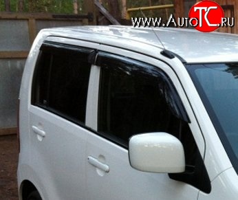 1 249 р. Комплект дефлекторов окон SkyLine Suzuki Wagon R MH23S (2008-2012)  с доставкой в г. Кемерово