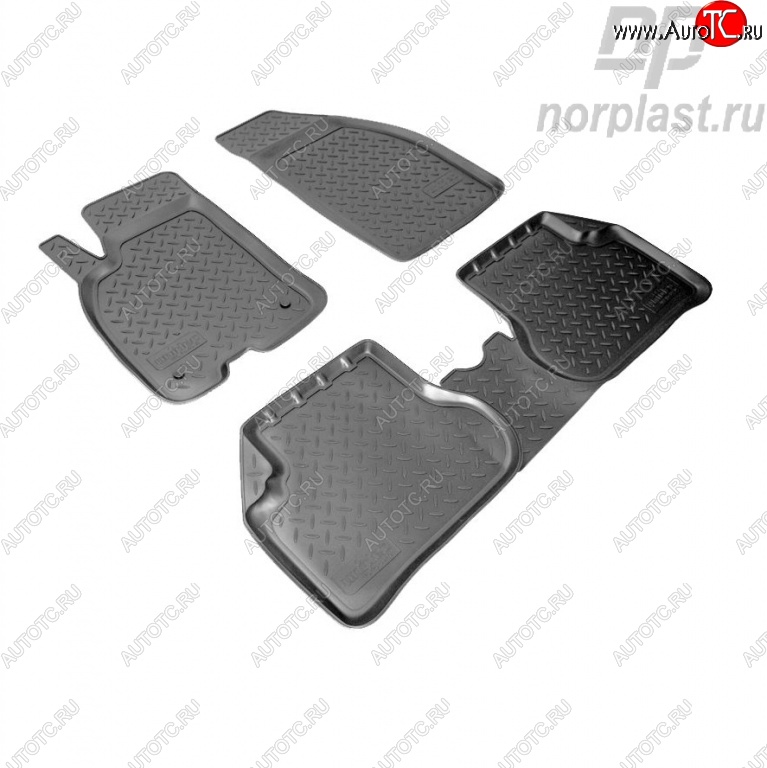 2 599 р. Комплект ковриков в салон Norplast  ТАГАЗ c10 (2011-2013)  с доставкой в г. Кемерово