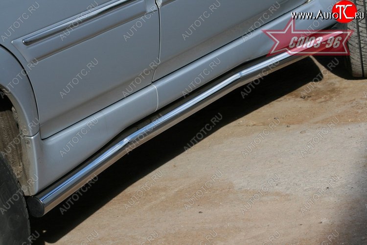 10 259 р. Защита порогов Souz-96 (d60)  ТАГАЗ Road Partner (2007-2011)  с доставкой в г. Кемерово