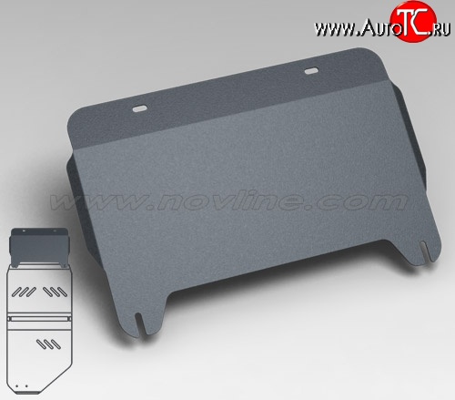 3 699 р. Защита картера двигателя Novline (2.3/3.2, МКПП/АКПП, 3 мм) ТАГАЗ Tager 3d (2008-2012)  с доставкой в г. Кемерово