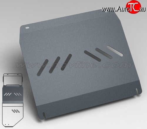 1 179 р. Защита коробки передач Novline (2.3/3.2, МКПП/АКПП, 3 мм) ТАГАЗ Tager 3d (2008-2012)  с доставкой в г. Кемерово