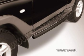 Защита штатного порога d57 ТАГАЗ Tager  3d (2008-2012)
