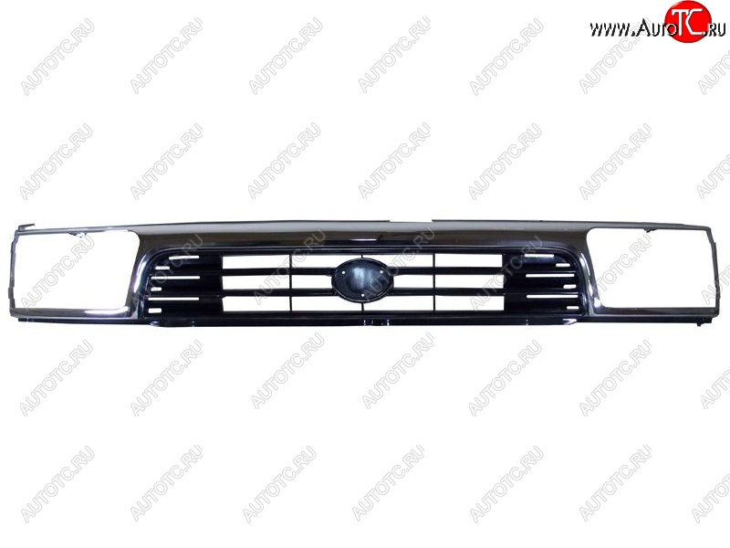 7 399 р. Решётка радиатора (рестайлинг) SAT Toyota Hilux Surf N120,N130 5 дв. дорестайлинг (1989-1991) (Неокрашенная)  с доставкой в г. Кемерово