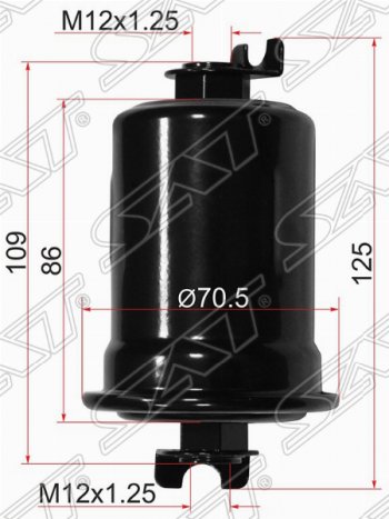 Топливный фильтр SAT Toyota 4Runner  N180 - Land Cruiser  80
