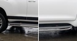 4 699 р. Молдинги RA Toyota Land Cruiser Prado J150 1-ый рестайлинг (2013-2017) (Поверхность глянец (под окраску), Неокрашенные)  с доставкой в г. Кемерово. Увеличить фотографию 7