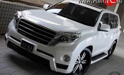 14 949 р. Решётка радиатора ZEUS Exclusive Toyota Land Cruiser Prado J150 1-ый рестайлинг (2013-2017) (Неокрашенная)  с доставкой в г. Кемерово. Увеличить фотографию 4