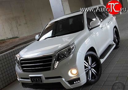 14 949 р. Решётка радиатора ZEUS Exclusive Toyota Land Cruiser Prado J150 1-ый рестайлинг (2013-2017) (Неокрашенная)  с доставкой в г. Кемерово