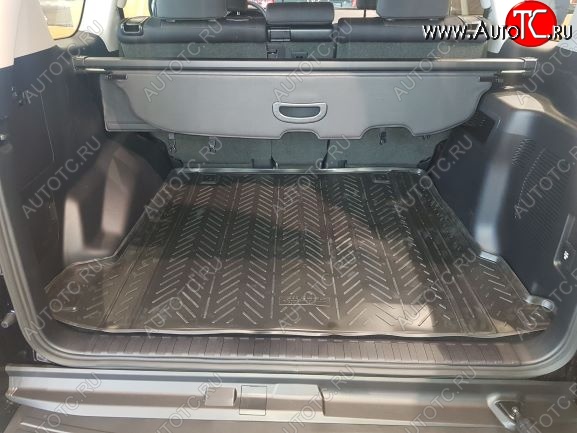 1 479 р. Коврик в багажник Aileron (5 мест)  Toyota Land Cruiser Prado  J150 (2013-2017) 1-ый рестайлинг  с доставкой в г. Кемерово