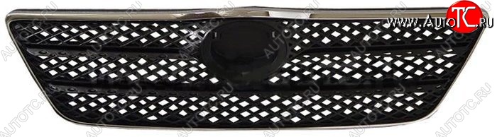 7 699 р. Решётка радиатора SAT Toyota Allex E12# 2-ой рестайлинг (2004-2006) (Неокрашенная)  с доставкой в г. Кемерово