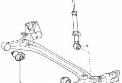 2 299 р. Полиуретановый сайлентблок балки задней подвески Точка Опоры Toyota Allex E12# 2-ой рестайлинг (2004-2006)  с доставкой в г. Кемерово. Увеличить фотографию 2