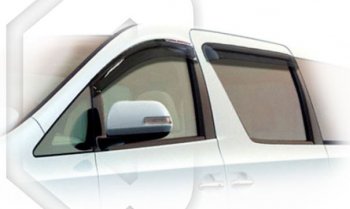 Дефлектора окон (ANH20W) CA-Plastic Toyota Alphard H20 дорестайлинг (2008-2011) (Classic полупрозрачный)
