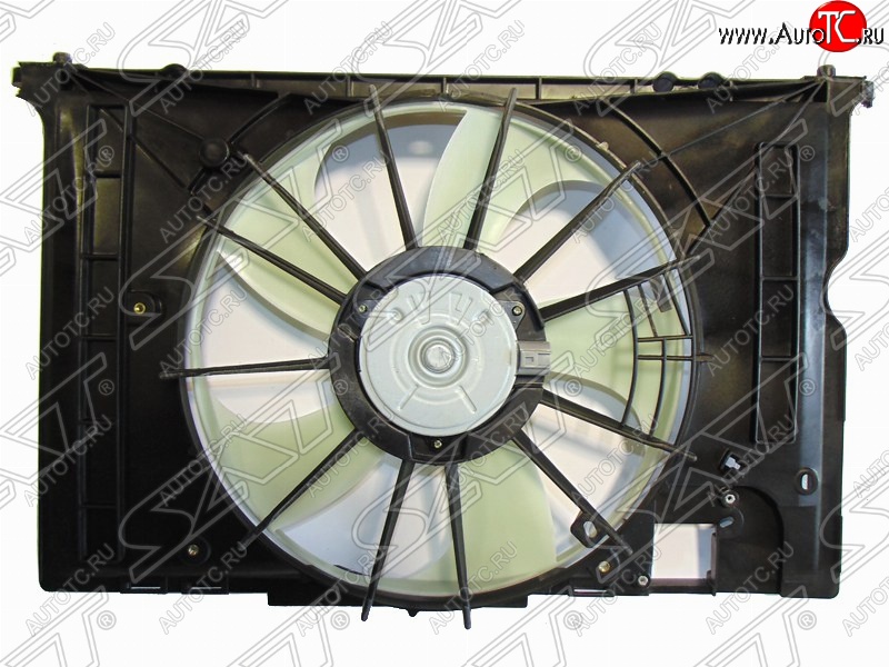 6 299 р. Диффузор радиатора в сборе SAT Toyota Auris E150 хэтчбэк 5 дв. рестайлинг (2010-2012)  с доставкой в г. Кемерово