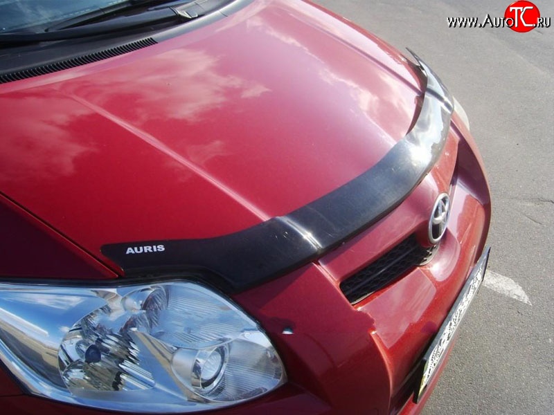 2 069 р. Дефлектор капота NovLine Toyota Auris E150 хэтчбэк 5 дв. дорестайлинг (2006-2010)  с доставкой в г. Кемерово