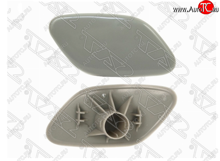 849 р. Крышка омывателя фары SAT (Правая) Toyota Avensis T250 универсал дорестайлинг (2003-2006) (Неокрашенная)  с доставкой в г. Кемерово