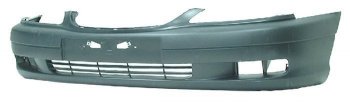 Бампер передний SAT Toyota Avensis  T220 седан (2000-2003) рестайлинг