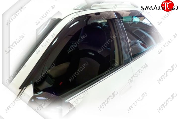 2 079 р. Дефлектора окон  Camry Gracia Wagon (MCV21W, MCV25W, SXV20W, SXV25W) CA-Plastiс  Toyota Camry  XV20 (1999-2001) (Classic полупрозрачный, Без хром.молдинга)  с доставкой в г. Кемерово