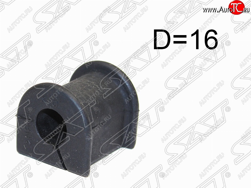 105 р. Резиновая втулка переднего стабилизатора (D=16) (5SFE) SAT Toyota Camry XV20 (1999-2001)  с доставкой в г. Кемерово
