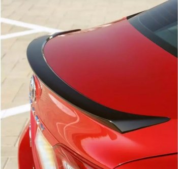 3 399 р. Лип спойлер АВТОКРАТ  Toyota Camry  XV70 (2017-2021) дорестайлинг (Неокрашенный)  с доставкой в г. Кемерово. Увеличить фотографию 3