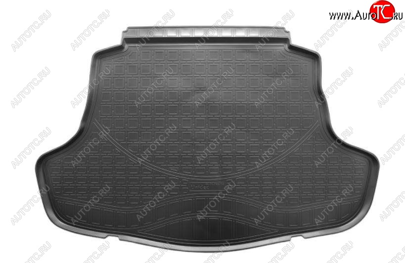 2 699 р. Коврик в багажник Norplast  Toyota Camry  XV70 (2017-2021) дорестайлинг (Серый)  с доставкой в г. Кемерово