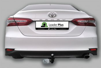 Фаркоп Лидер Плюс (съемный шар тип A) Toyota Camry XV70 дорестайлинг (2017-2021)