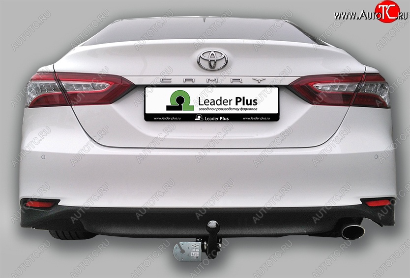 164 999 р. Фаркоп Лидер Плюс (съемный шар тип A) Toyota Camry XV70 дорестайлинг (2017-2021) (Без электропакета)  с доставкой в г. Кемерово